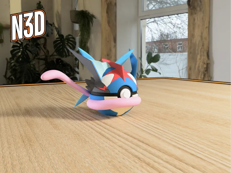 Character Ball-Ash Greninja