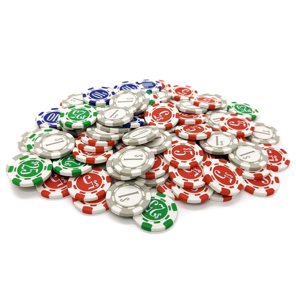 Age of Steam Deluxe - 100 Poker Chips