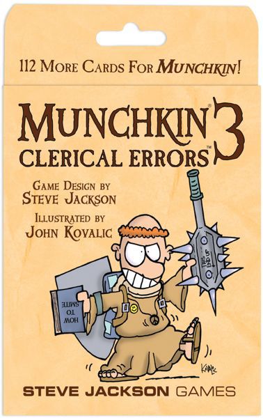 Munchkin 3 Clerical Errors