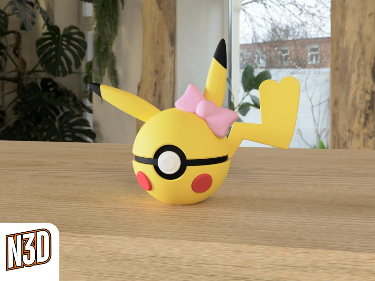 Character Ball-Female Pikachu