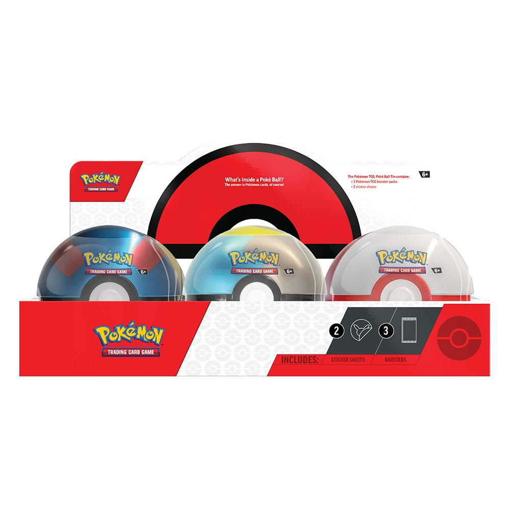 Pokémon: October Poké Ball Tins