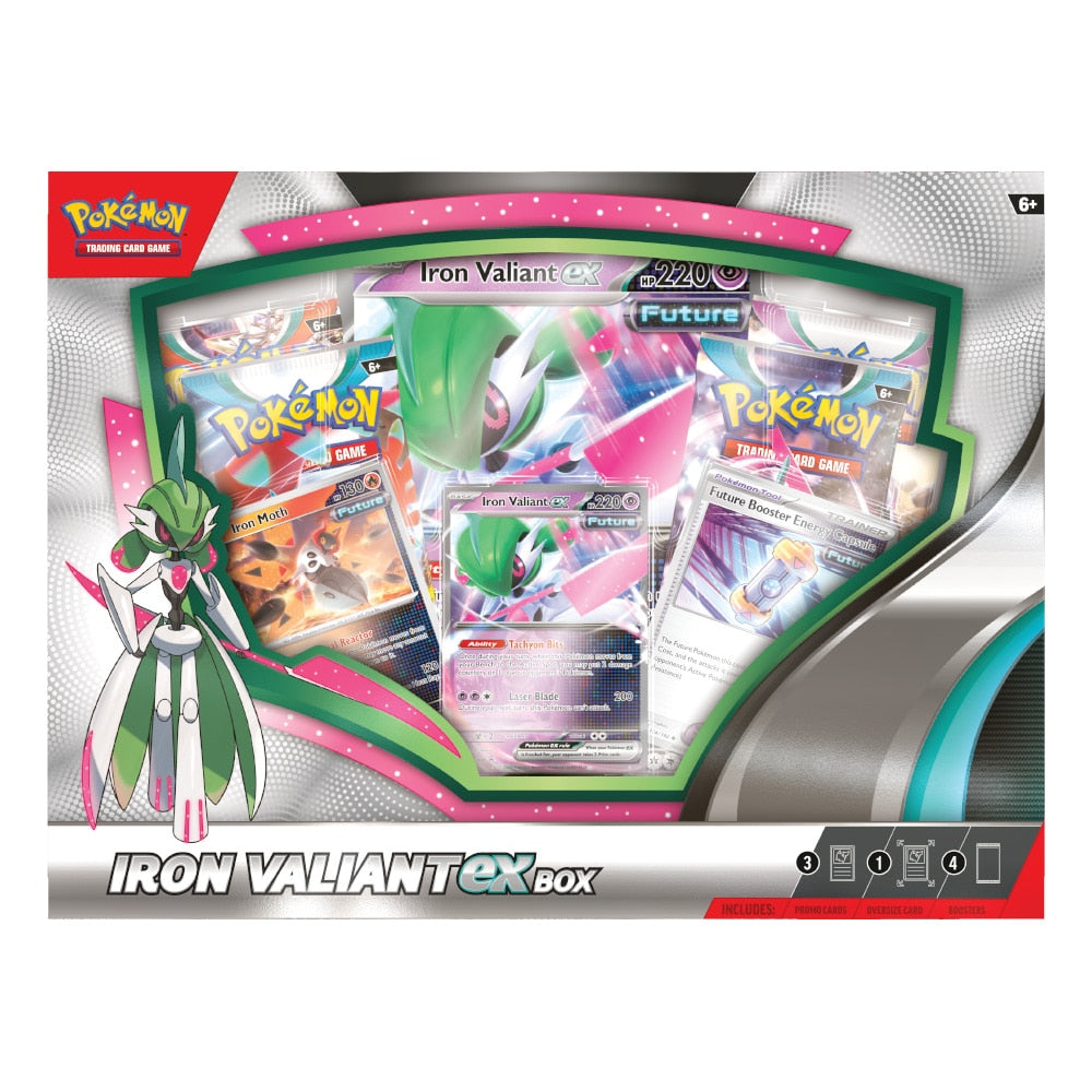 Pokémon: Iron Valiant/Roaring Moon Ex Box