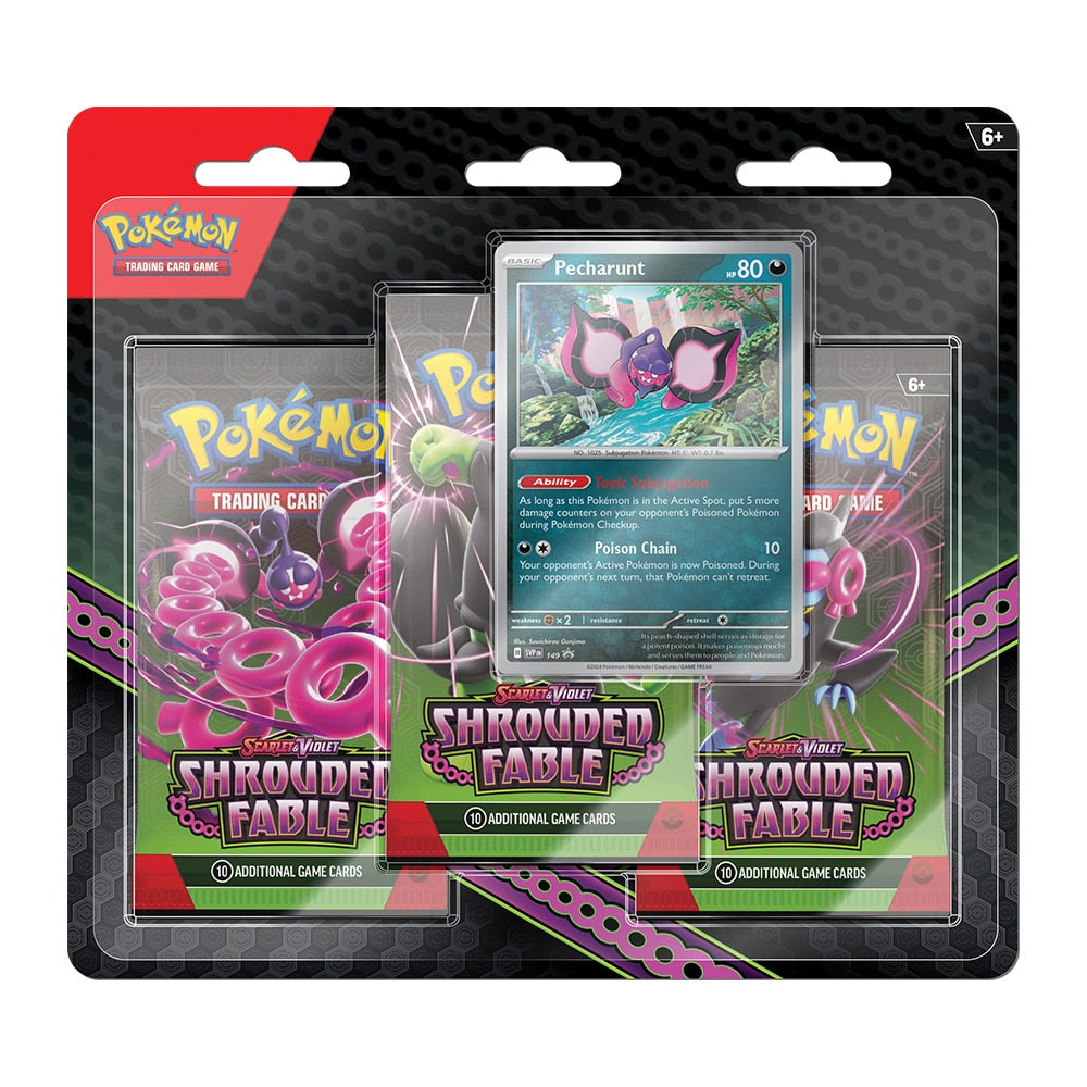 Pokémon: Scarlet & Violet 6.5 - 3-Pack Blister
