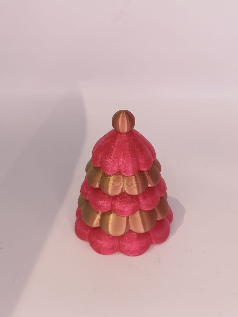 Pink and Gold Christmas Tree