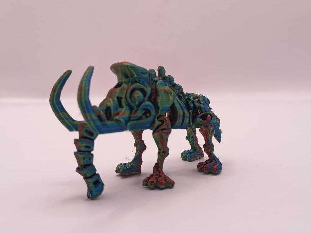 Small Multi-Coloured Dinosaur