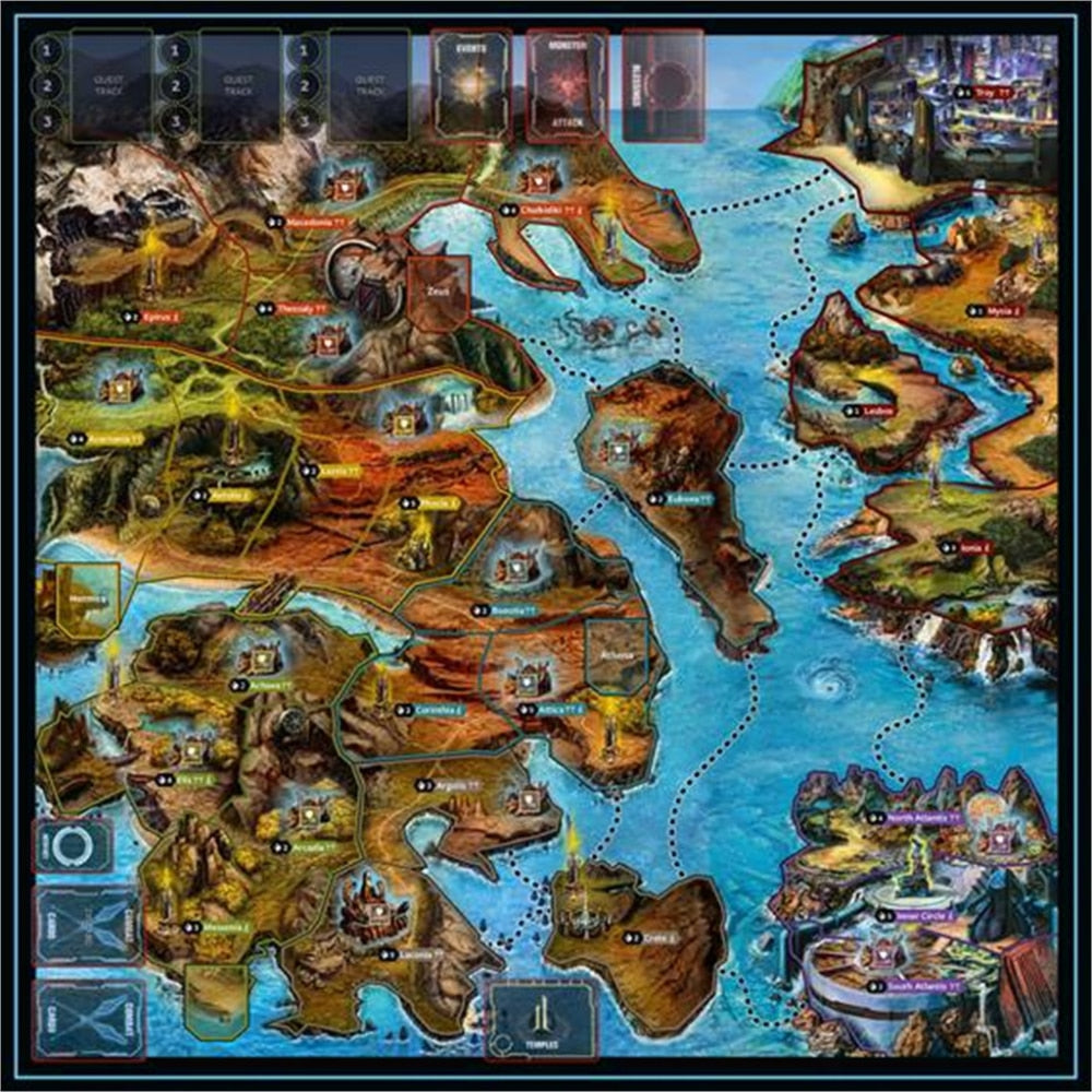 Lords of Hellas Playmat