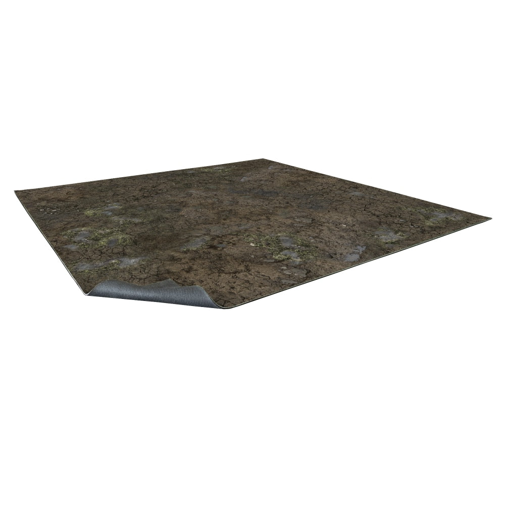 Battlesystems Game Mat - Muddy Streets - 60x60cm