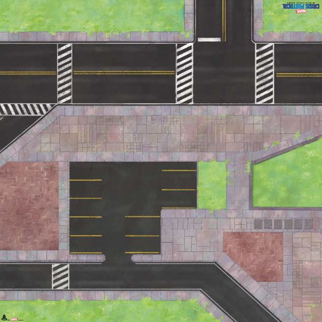 Marvel Crisis Protocol - Midtown Mayhem Game Mat