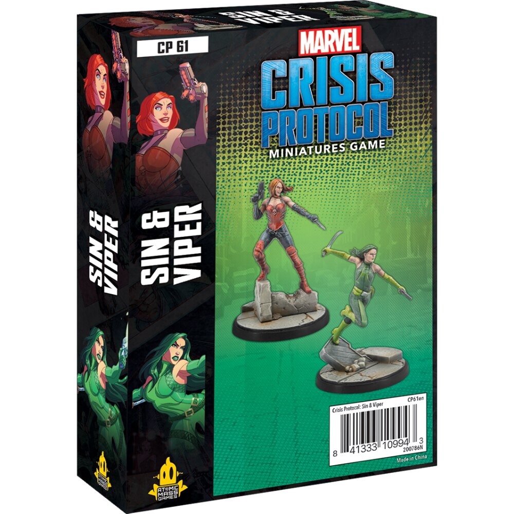 Marvel Crisis Protocol - Sin & Viper
