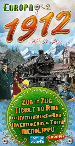 Ticket to Ride expansion: Europa 1912