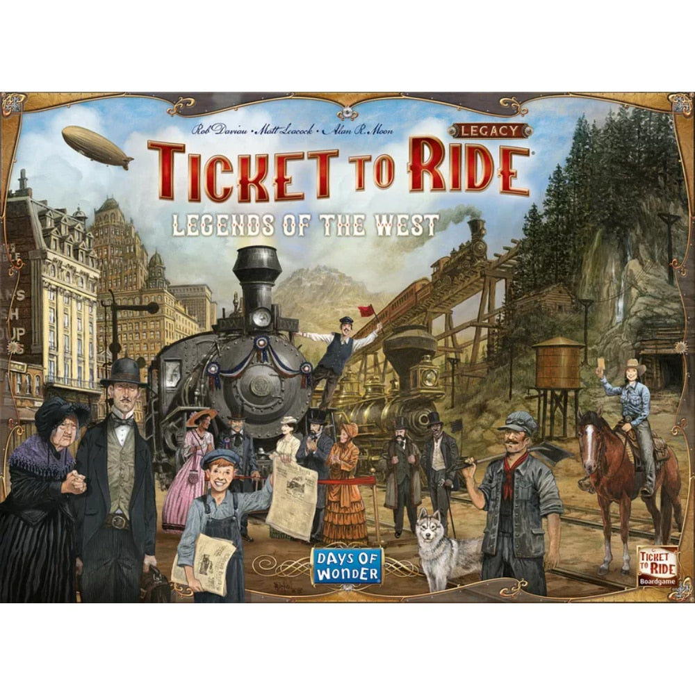 Ticket to Ride Legacy: Legends of the West