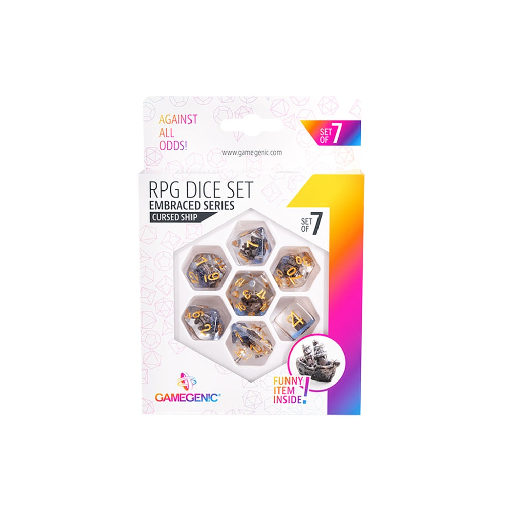 GameGenic - RPG Dice Set - Embraced Series - Cursed Ship