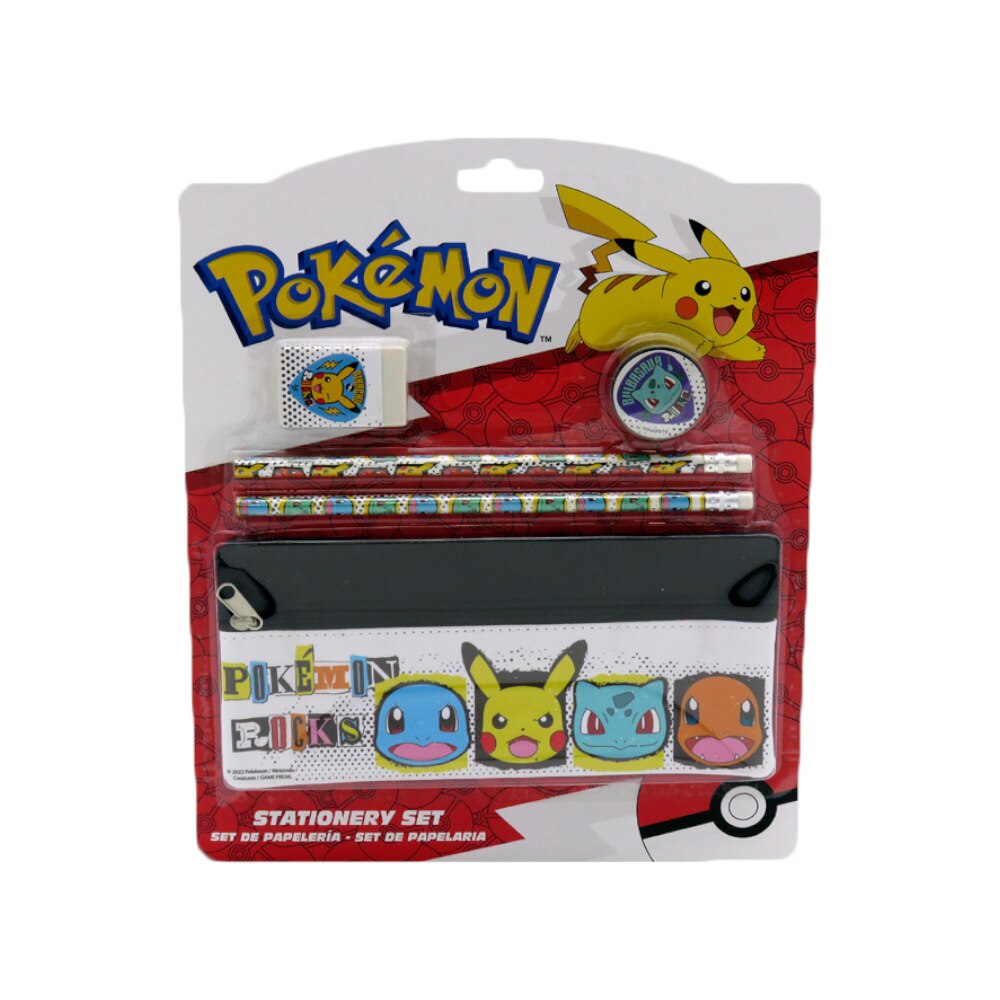 Pokémon - Stationery Set with Pencil Case