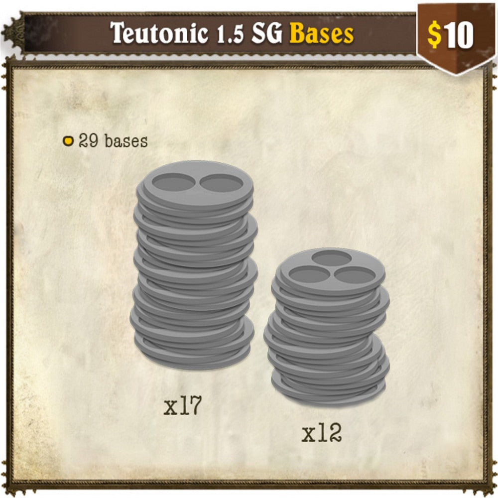 Joan of Arc 1.5 - Teutonic 1.5 SG Bases