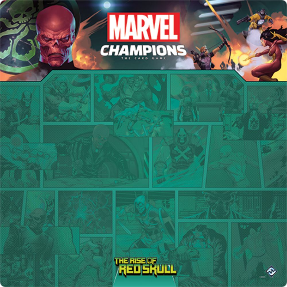 Marvel Champions LCG - Red Skull 1-4 Player Game Mat
