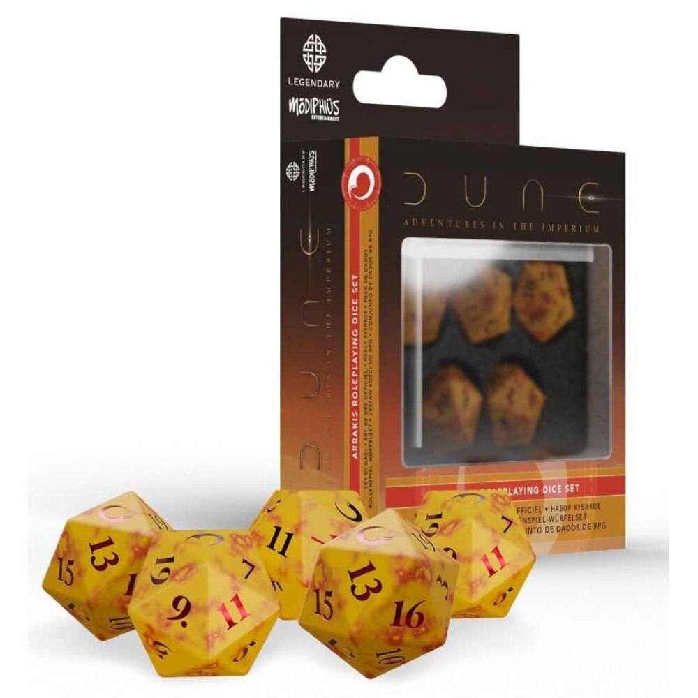 Dune: Adventures in the Imperium RPG - Arrakis Dice Set