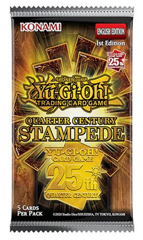 Yu-Gi-Oh! Quarter Century Stampede Booster