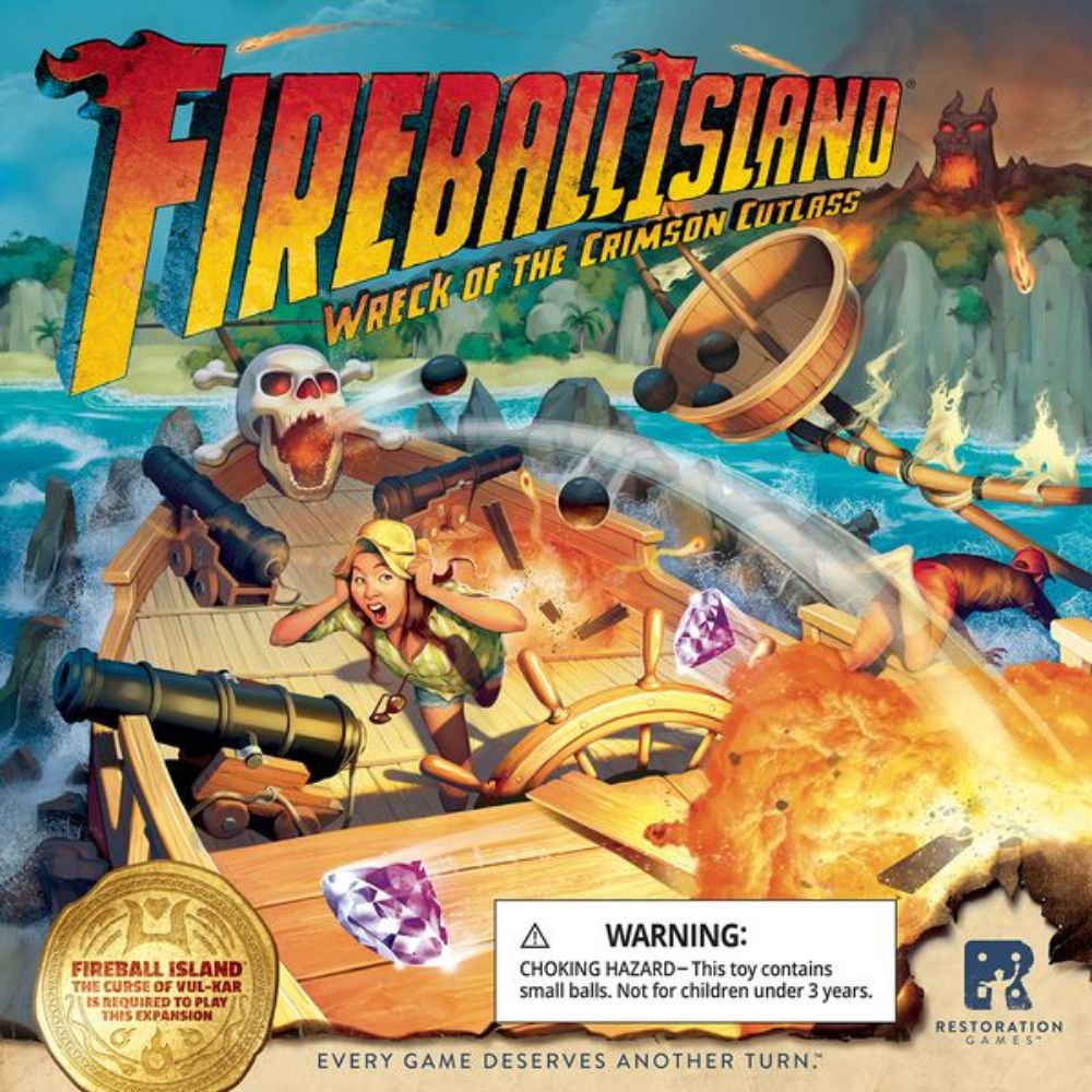 Fireball Island: Wreck of Crimson Cutlas