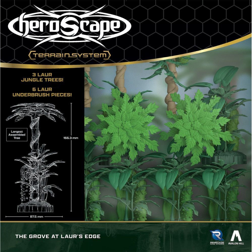 Heroscape - Grove at Laur's Edge Terrain Expansion