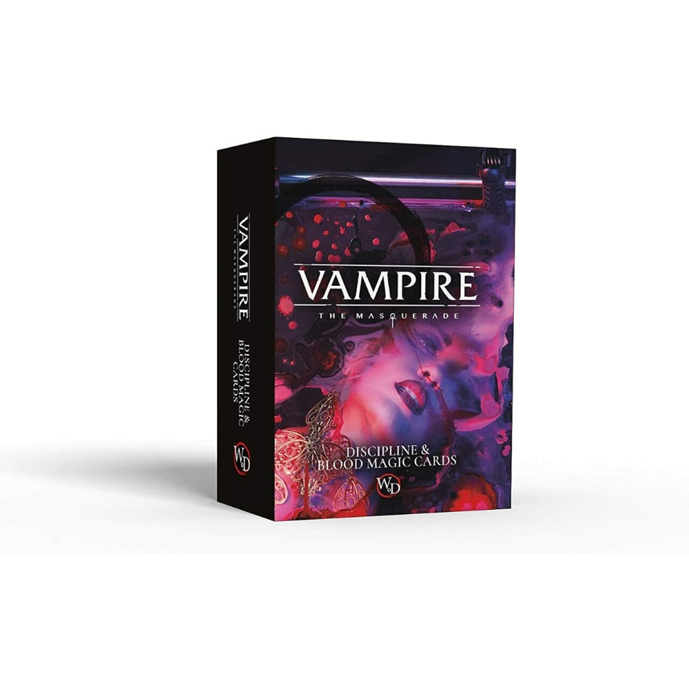 Vampire The Masquerade 5th Ed Discipline & Blood Magic Cards