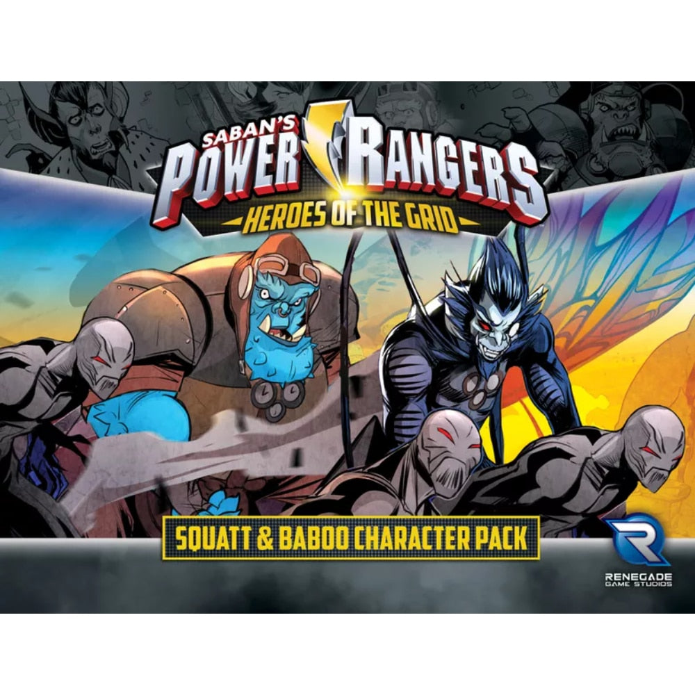 Power Rangers: Heroes of the Grid - Squatt & Baboo Pack