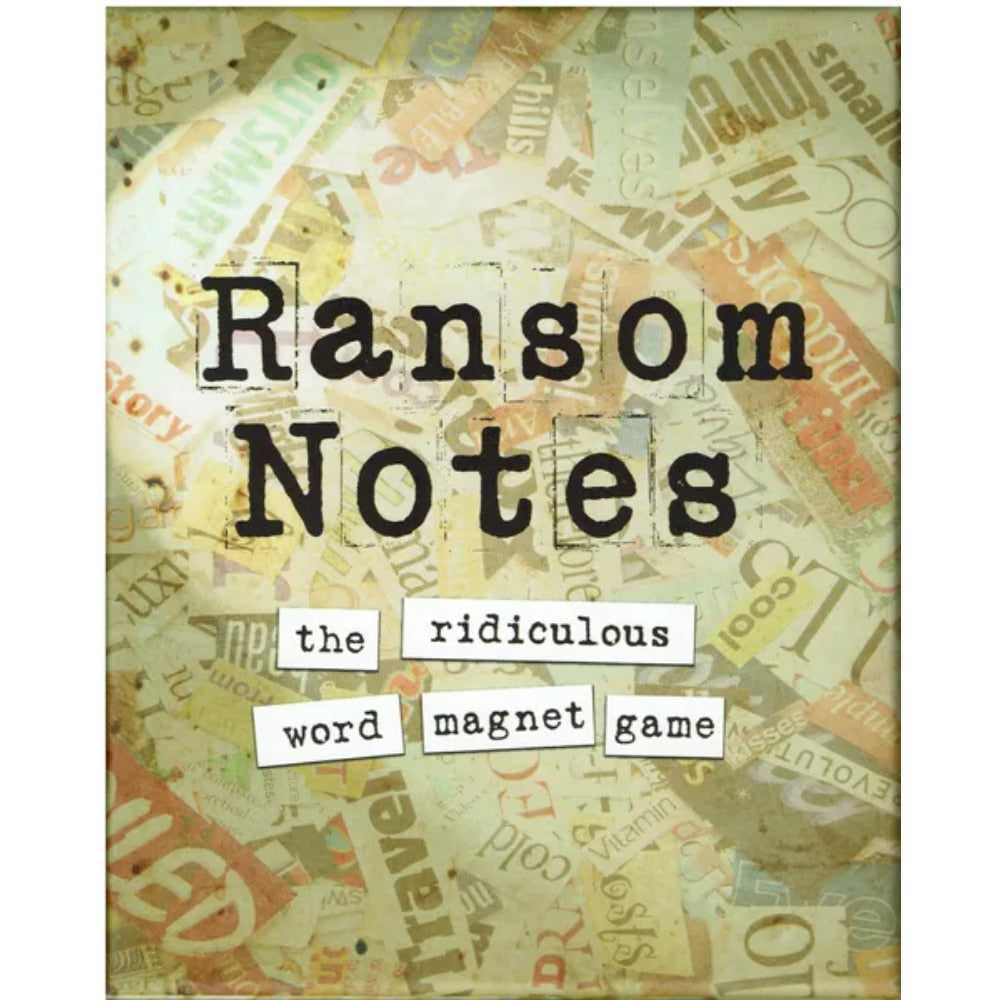 Ransom Notes: the Ridiculous Word Magnet Game