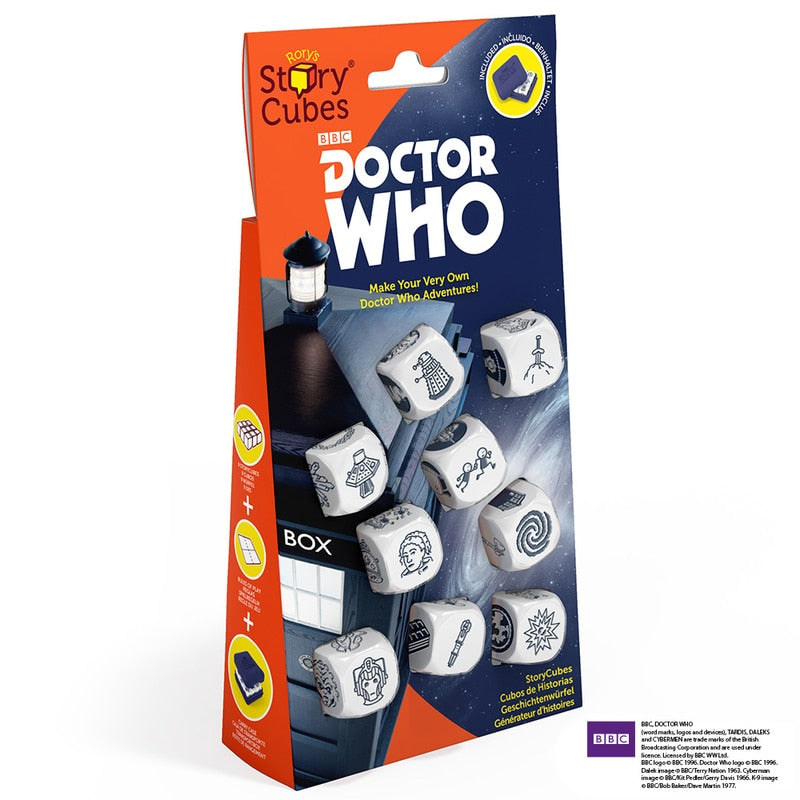 Rory Story Cubes Dr Who