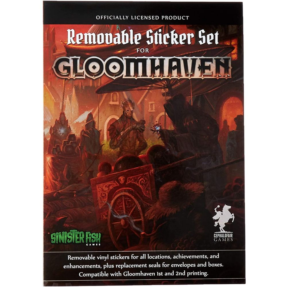 Gloomhaven: Removable Sticker Set