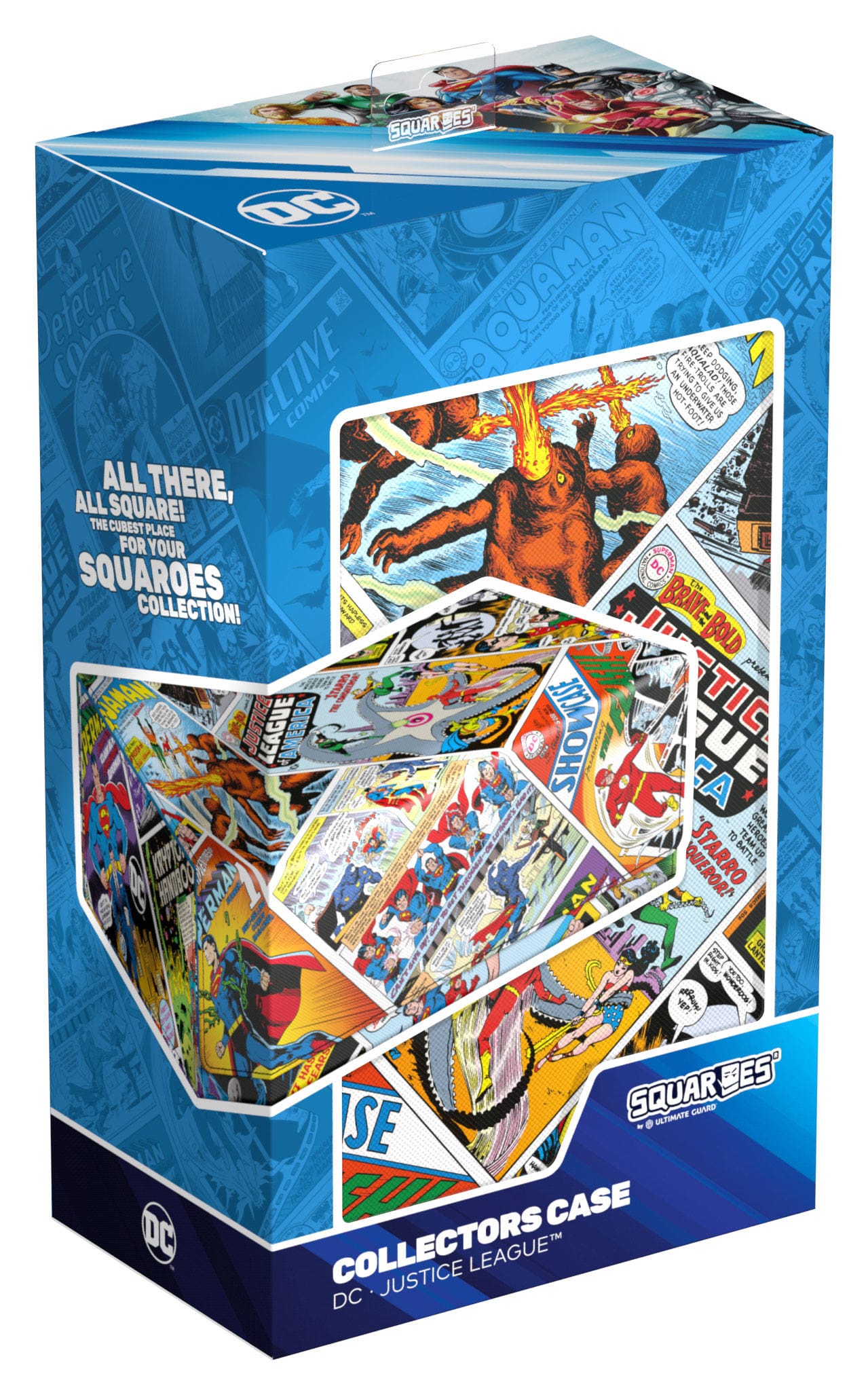 Squaroes - Collectors Case DC Justice League: Vintage Comics