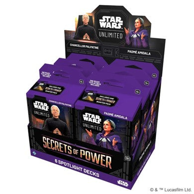 Star Wars: Unlimited - Secrets of Power Spotlight Deck -price per deck
