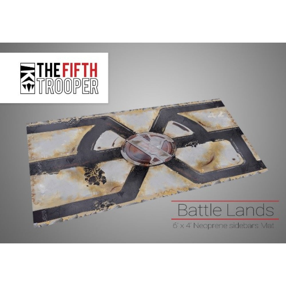 Battle Lands 6'x4' Neoprene Mat with Bag