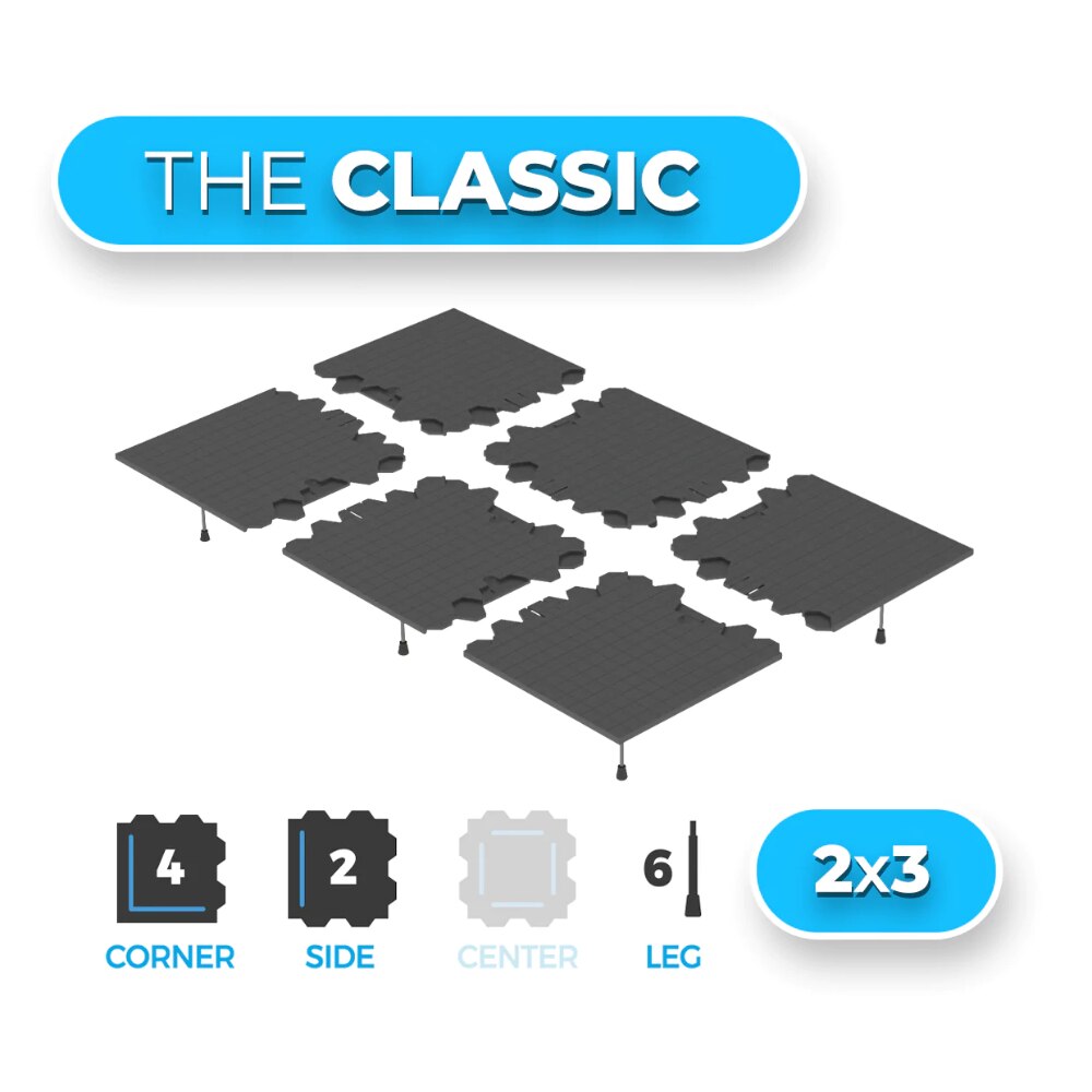 Level Up Gaming Table - Classic Box 3x2ft