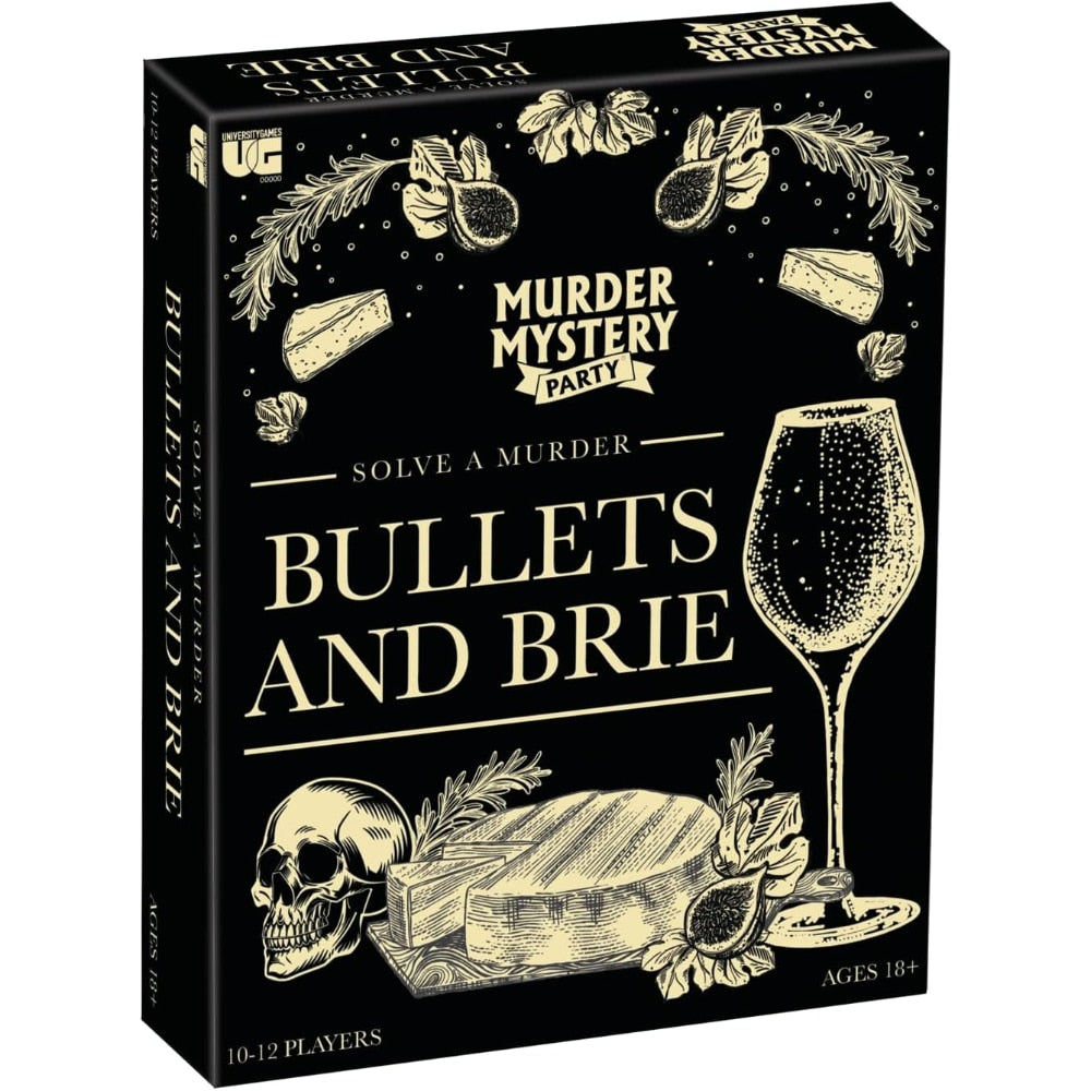 Murder Mystery Party Game - Bullets & Brie