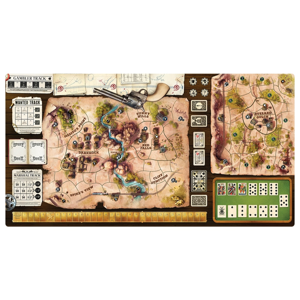 Western Legends: Playmat