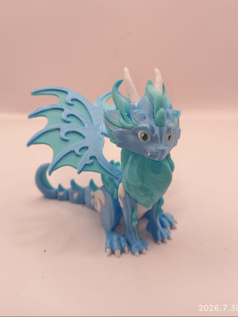 Blue Winged Ice Dragon