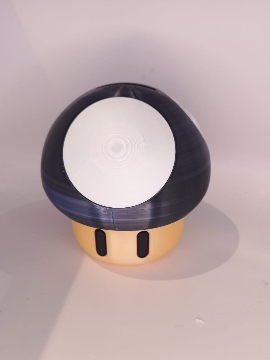 Black Mushroom Piggybank
