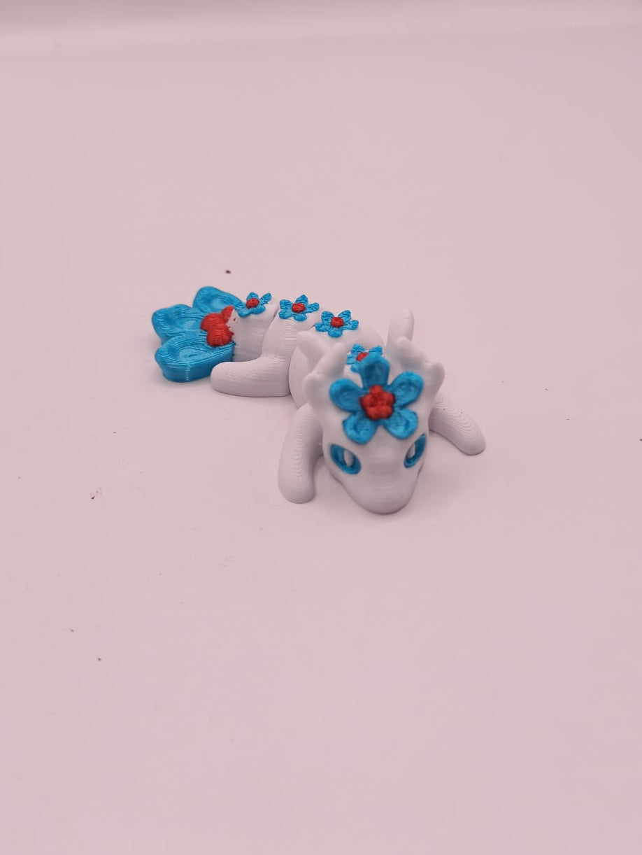 Blue and White Dragon