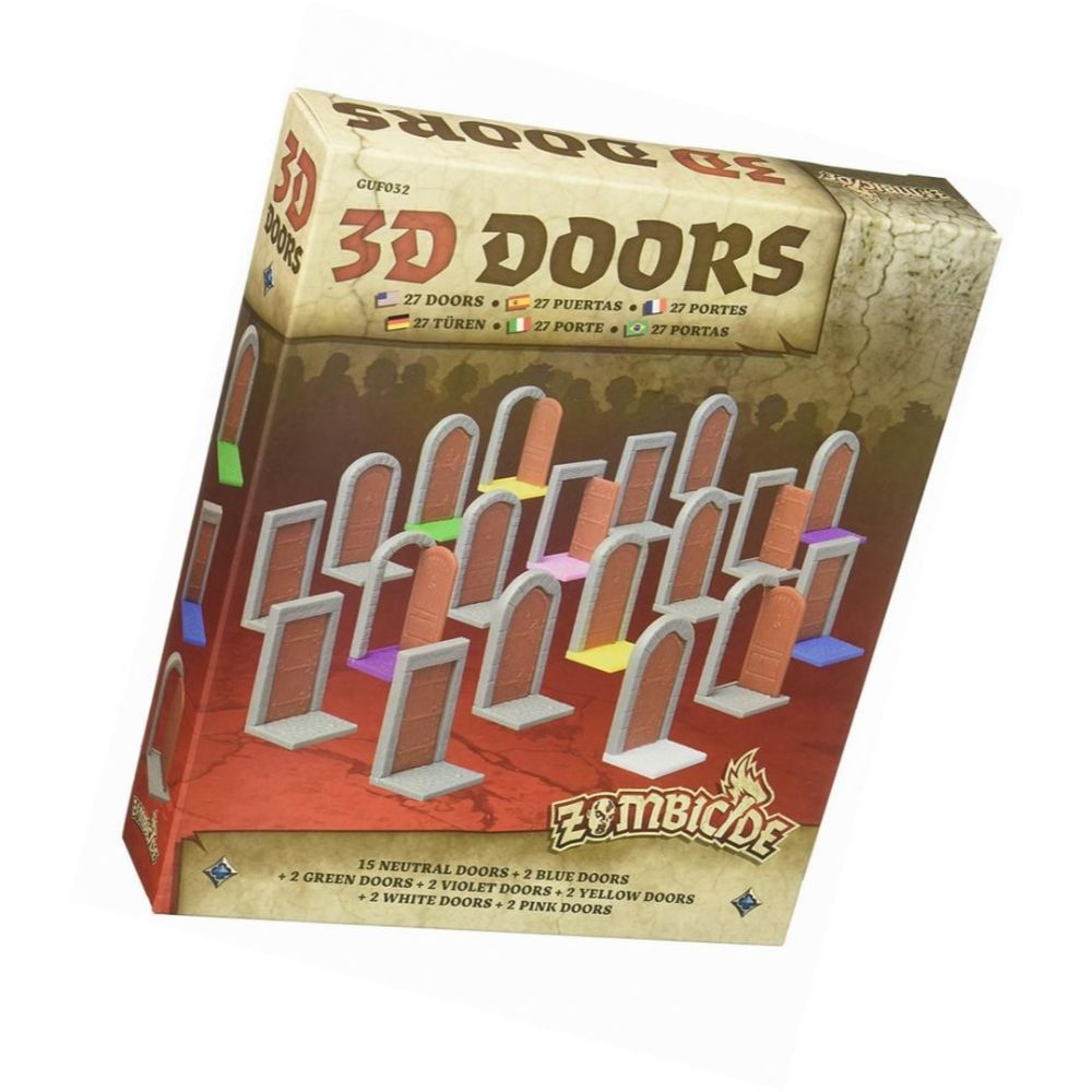 Zombicide Black Plague 3D Doors