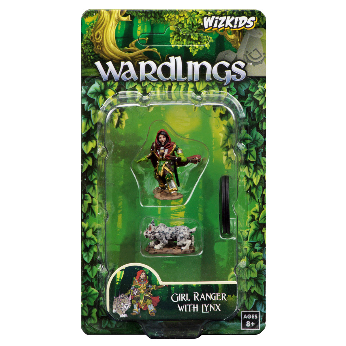 Wardlings Painted Minis: Girl Ranger & Lynx