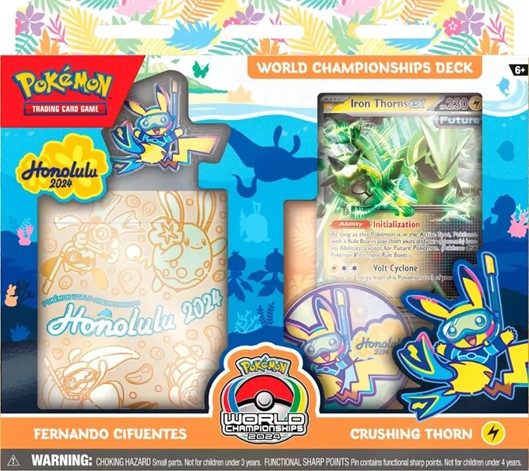 Pokémon: World Champions Decks price per deck: Fernando 2024 Master Camp