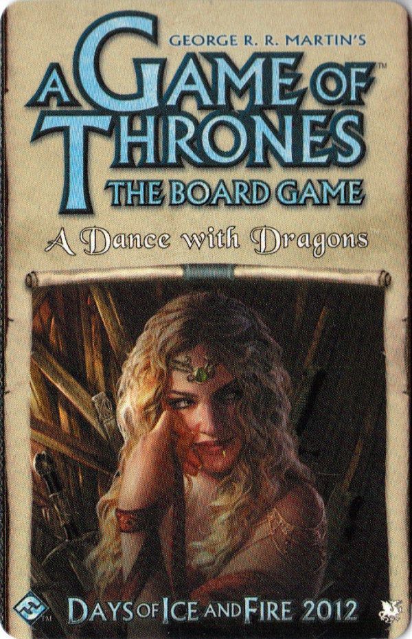 A Game of thrones: A Dance With Dragons POD