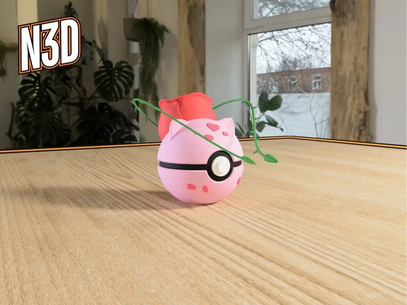Character Ball-Bulbasaur (Rose)