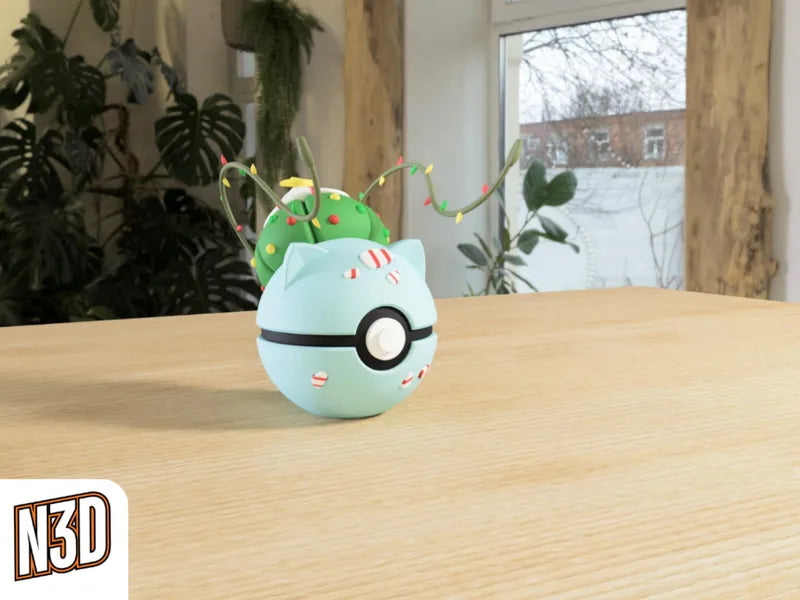 Character Ball-Bulbasaur (Christmas)