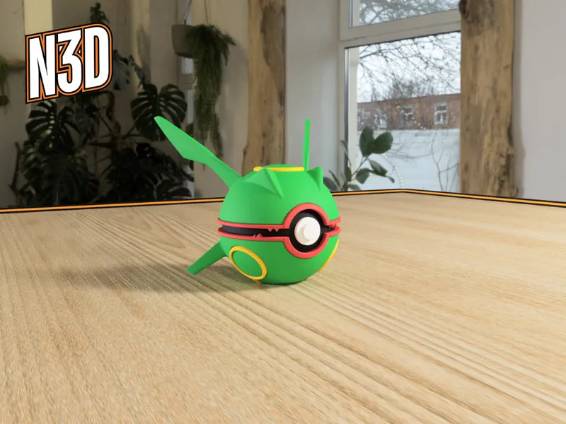 Character Ball-Rayquaza