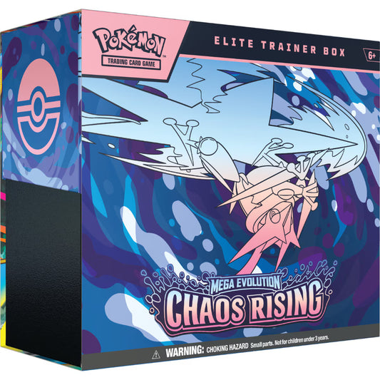 PRE-ORDER: Pokémon: Mega Evolution—Chaos Rising: Elite Trainer Box