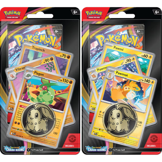 PRE-ORDER: Pokémon: Mega Evolution—Chaos Rising: Premium Blister