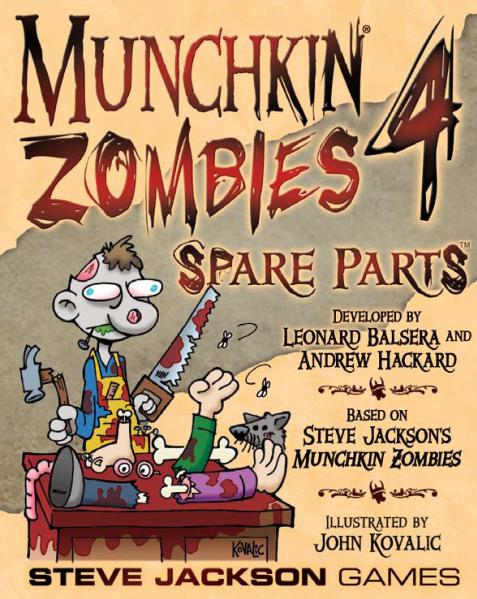 Munchkin Zombies 4 Spare Parts