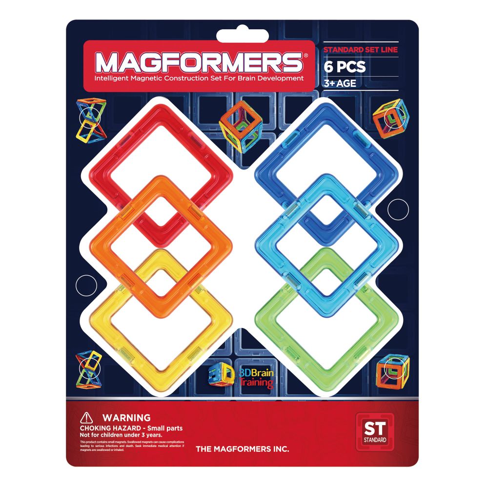 Magformers Square 6 Set