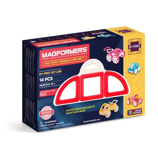 Magformers My First Buggy Car Set Red
