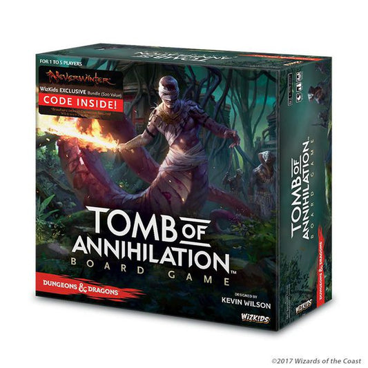 Tomb of Annihilation Adventure System Board Game